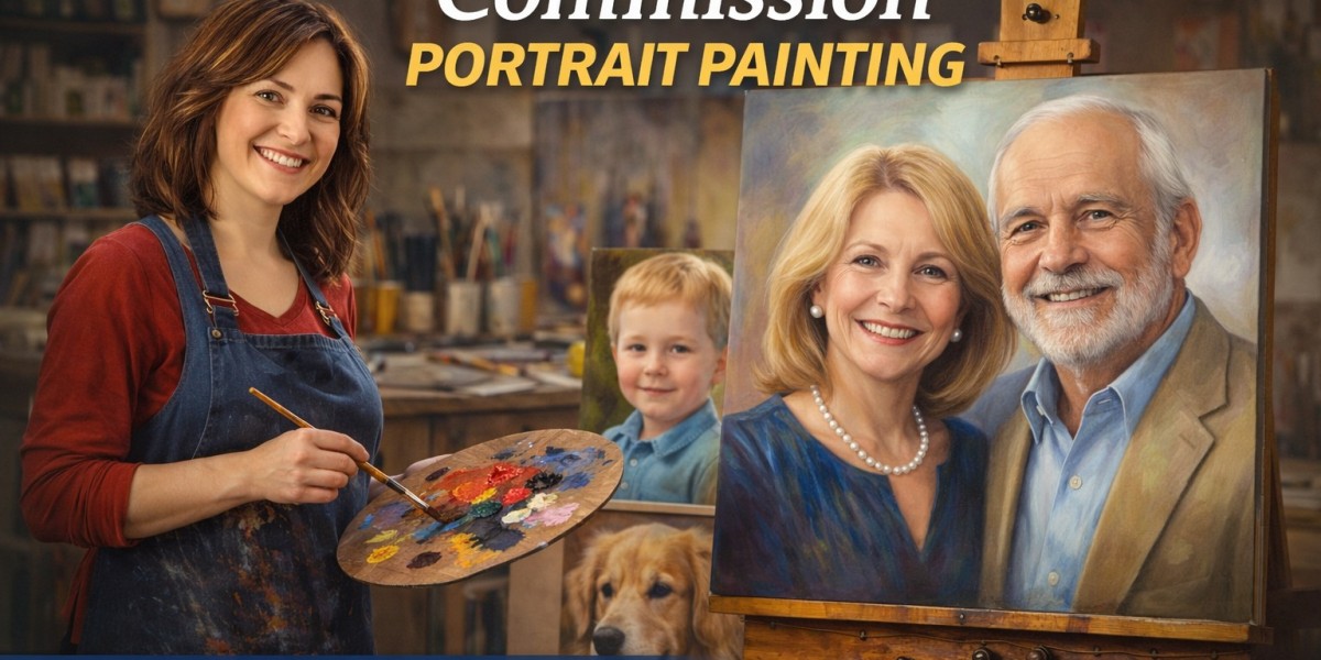 Commission Portrait Painting by Professional Artists