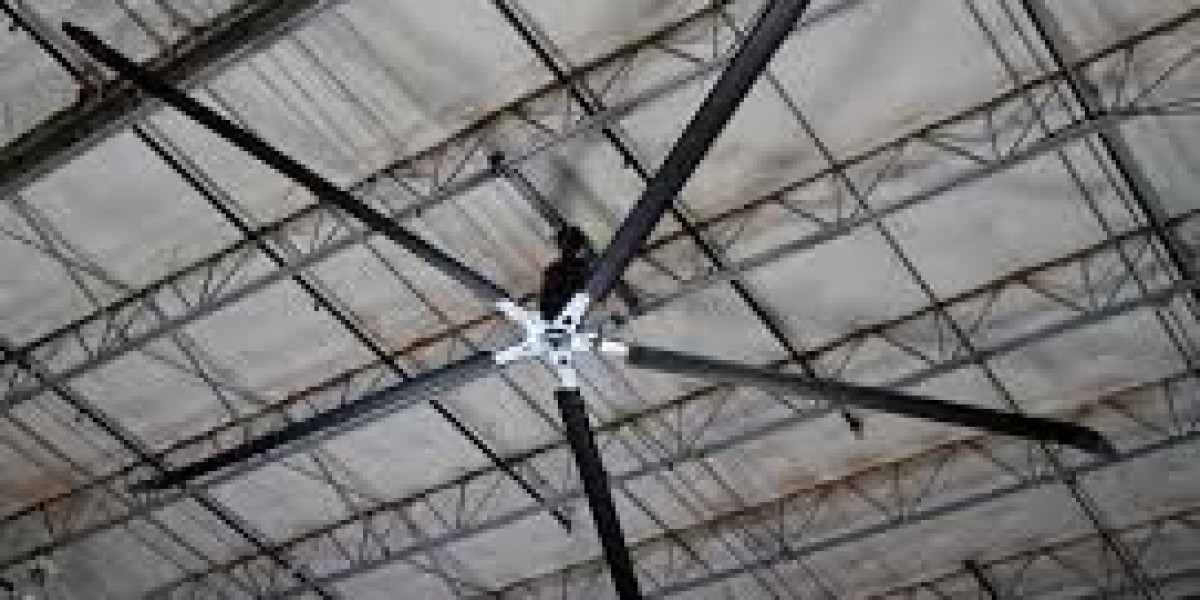 Why HVLS Ceiling Fans Are the Best Cooling Solution for Warehouses, Factories, and Commercial Buildings