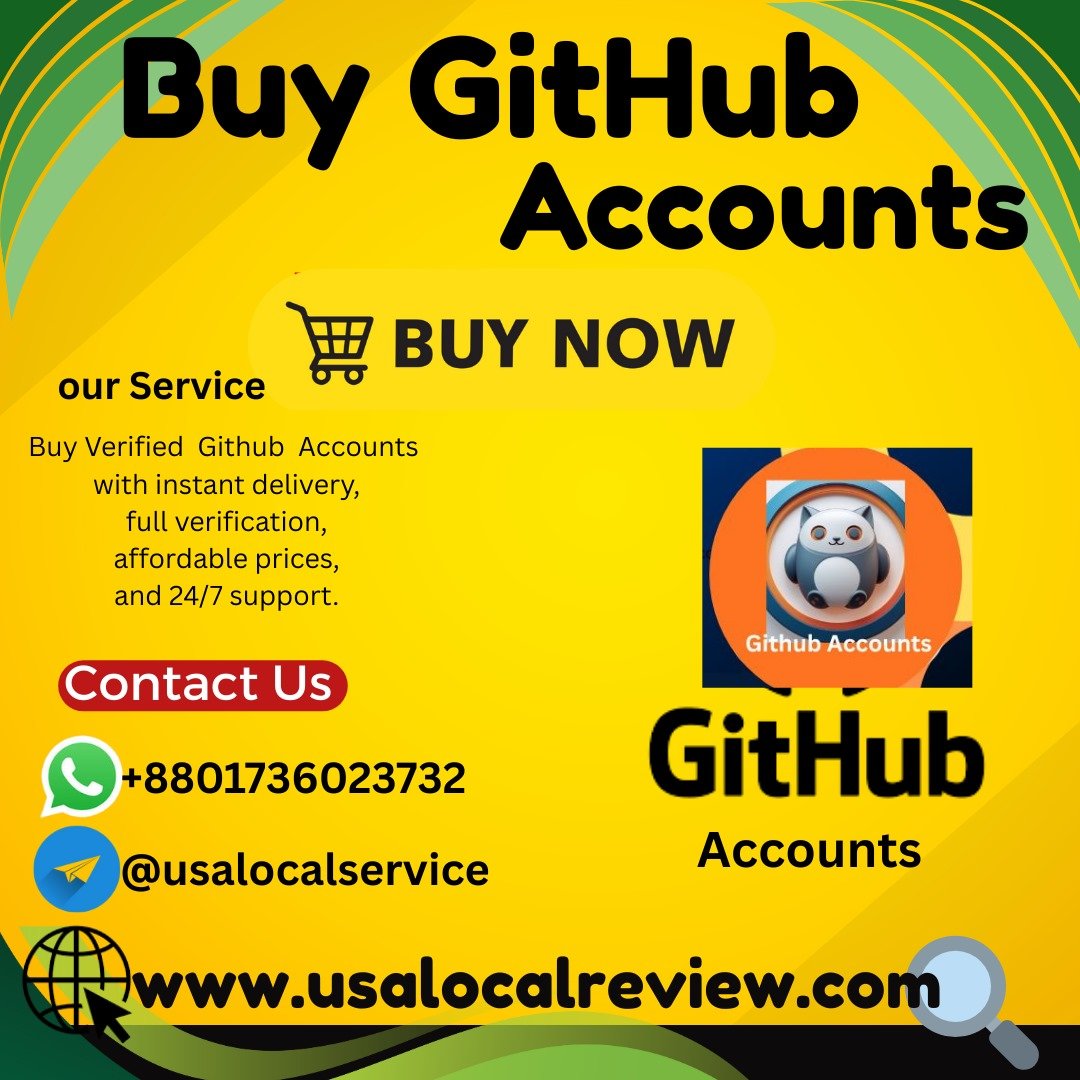 Buy GitHub Accounts - USALOCALREVIEW