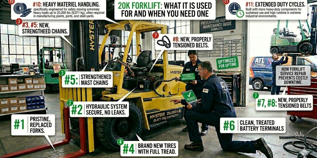 Forklift Repair Atlanta: What Warehouses Should Check Before Calling a Technician