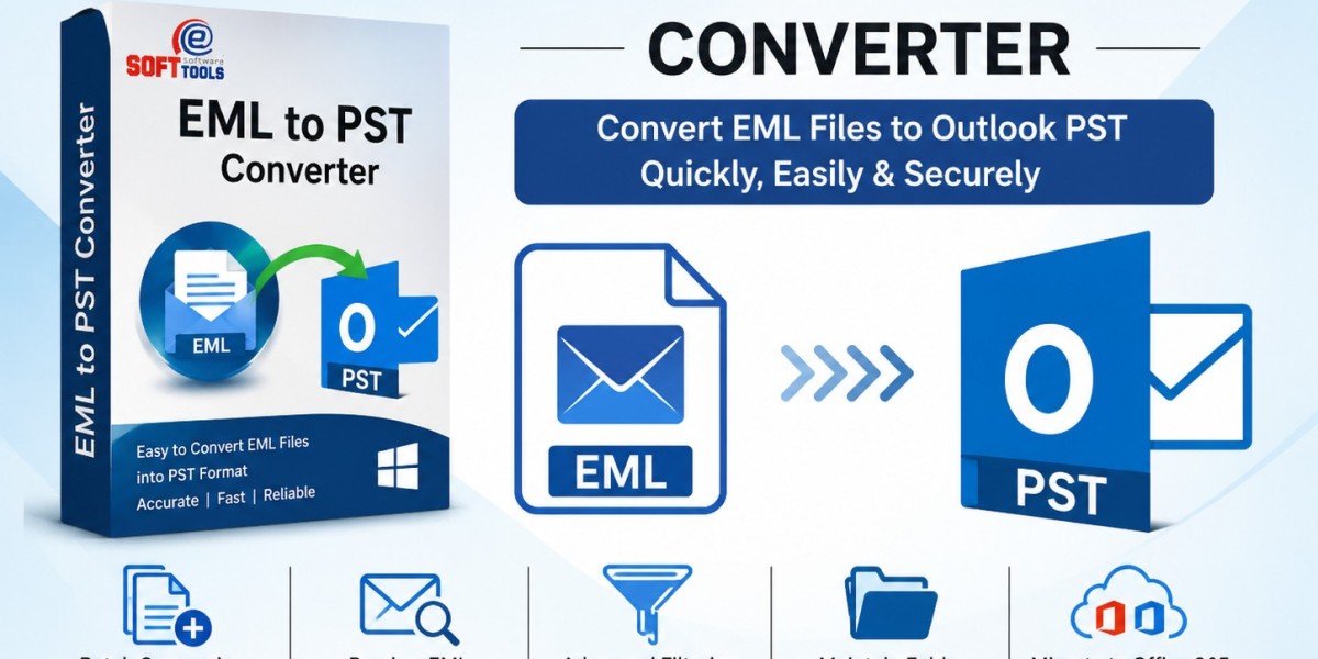 eSoftTools EML to PST Converter – Reliable Solution for Outlook Email Migration