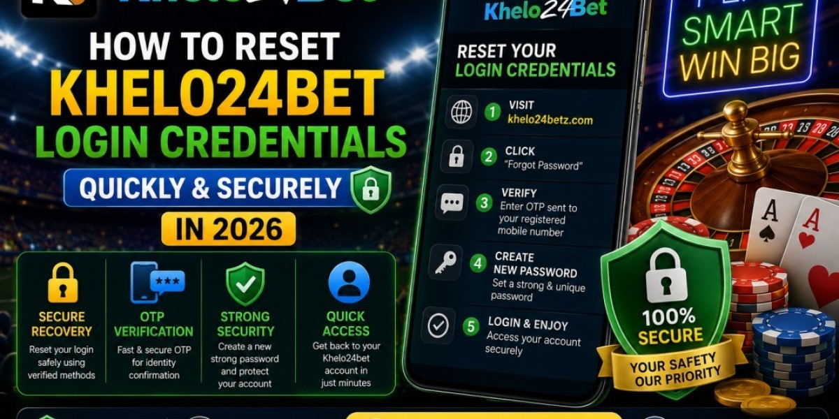 How to Reset Khelo24bet Login Credentials Quickly & Securely in 2026