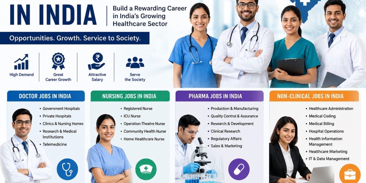 Healthcare Jobs in India: Doctor, Nursing, Pharma & Non-Clinical Careers
