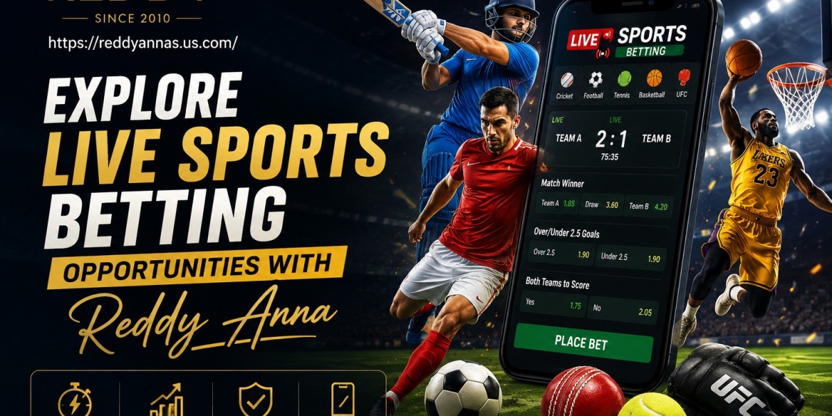 Explore Live Sports Betting Opportunities with Reddy Anna