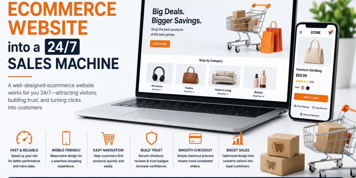 How to Turn Your Ecommerce Website into a 24/7 Sales Machine