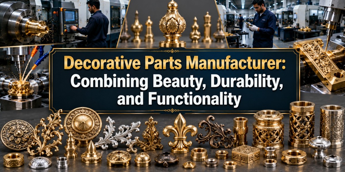 Brass Decorative Parts Manufacturer: Combining Beauty, Durability, and Functionality