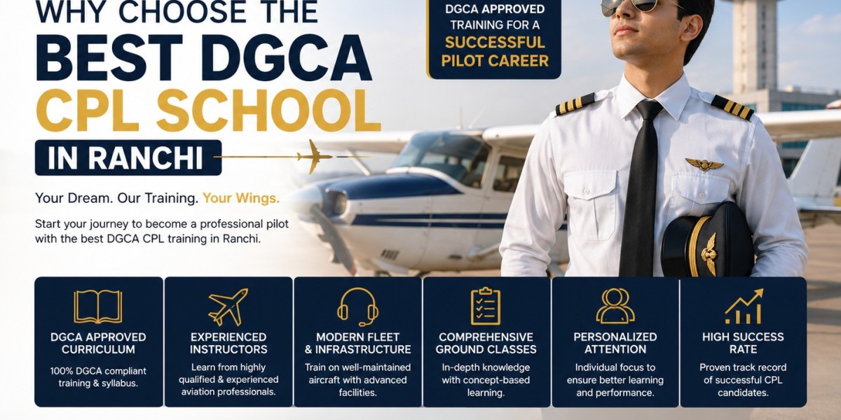 Why Choose the Best DGCA CPL School in Ranchi