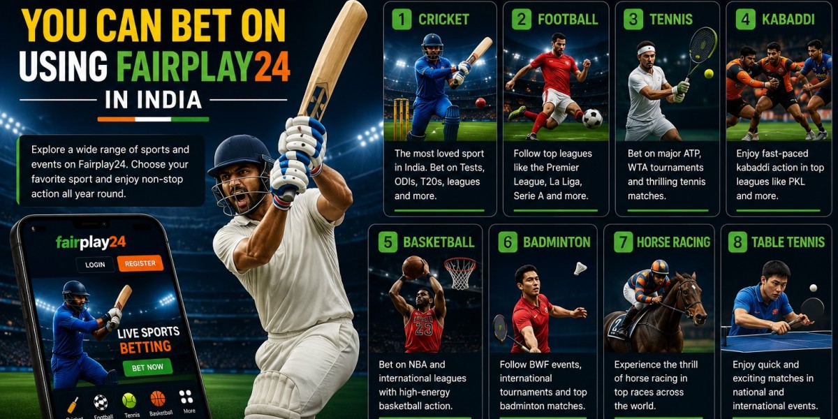 Top Sports You Can Bet on Using Fairplay24 in India