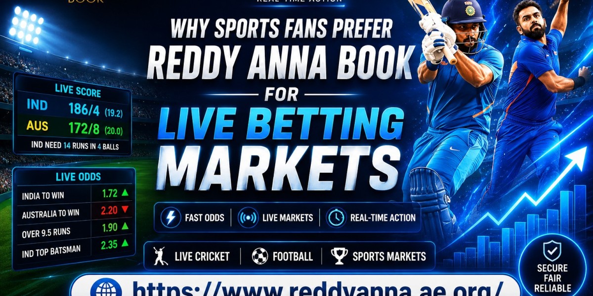 Why Sports Fans Prefer Reddy Anna Book for Live Betting Markets