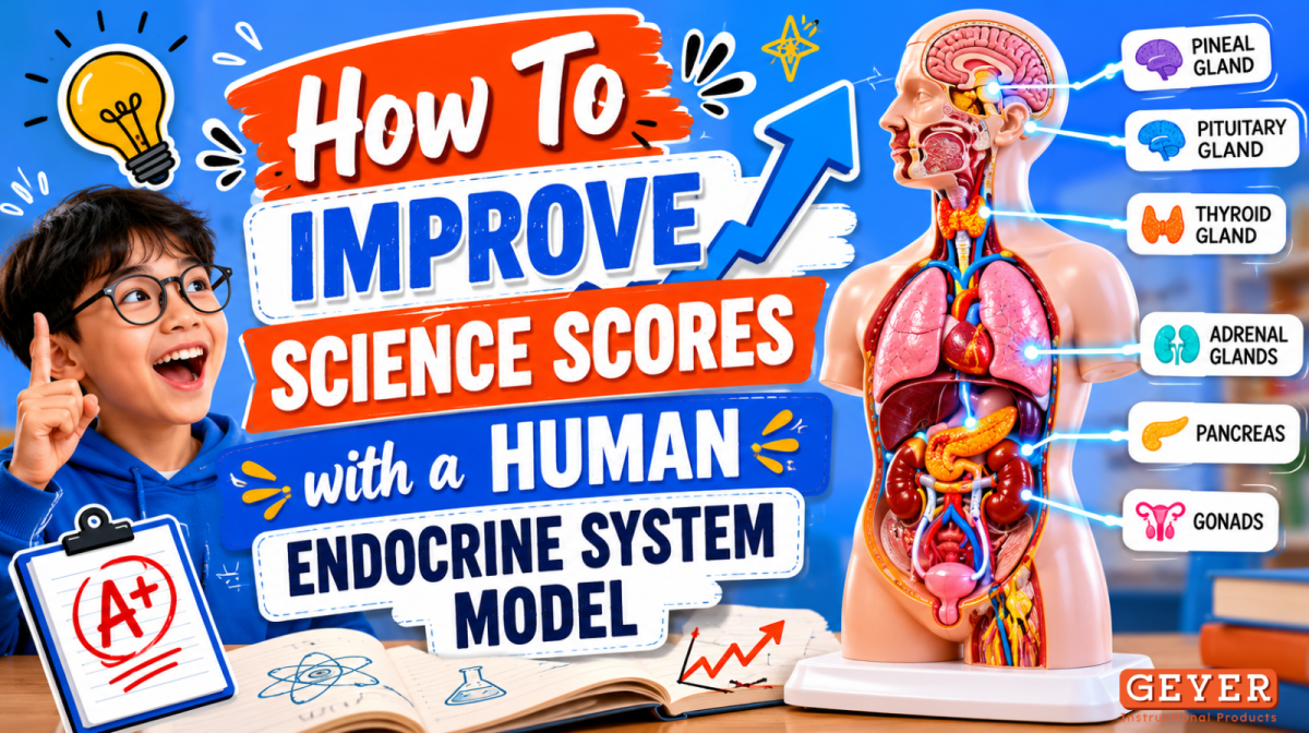 How To Improve Science Scores with a Human Endocrine System Model