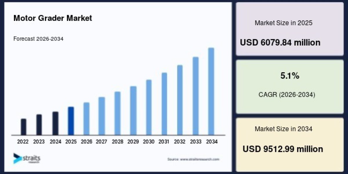 Infrastructure and Mining Investments Propel the Motor Grader Market Forward