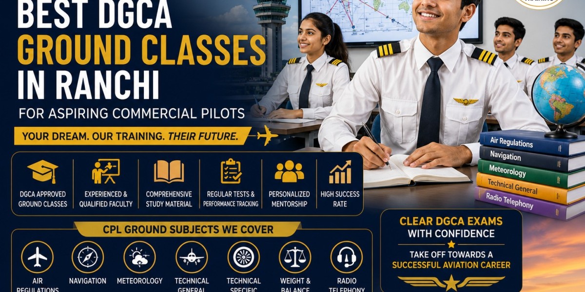 Best DGCA Ground Classes in Ranchi for Aspiring Commercial Pilots