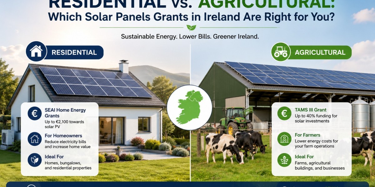 Residential vs. Agricultural: Which Solar Panels Grants in Ireland Are Right for You?