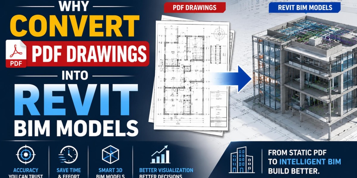 Why Convert PDF Drawings into Revit BIM Models?