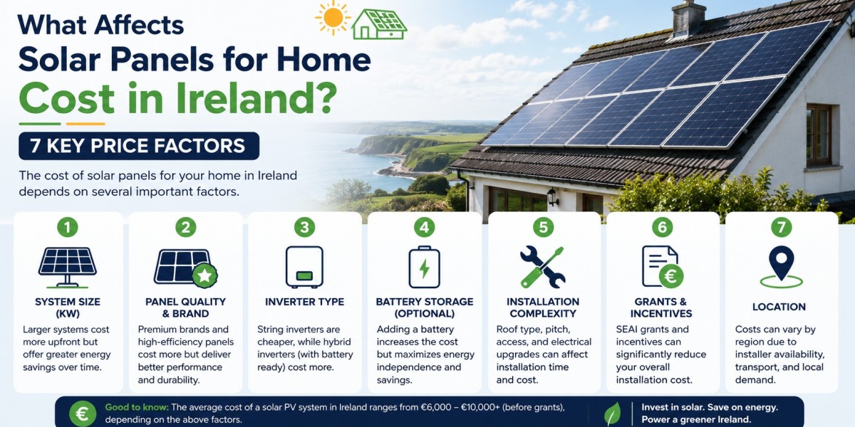 What Affects Solar Panels for Home Cost in Ireland? 7 Key Price Factors