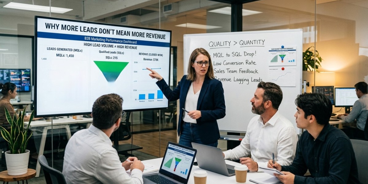 Why More Leads Don’t Mean More Revenue in B2B Marketing