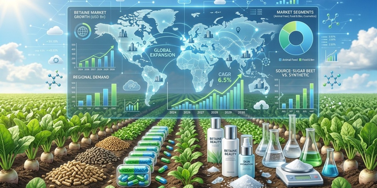 Betaine Market Size to Reach USD 6.7 Billion by 2034, Growing at a 4.6% CAGR