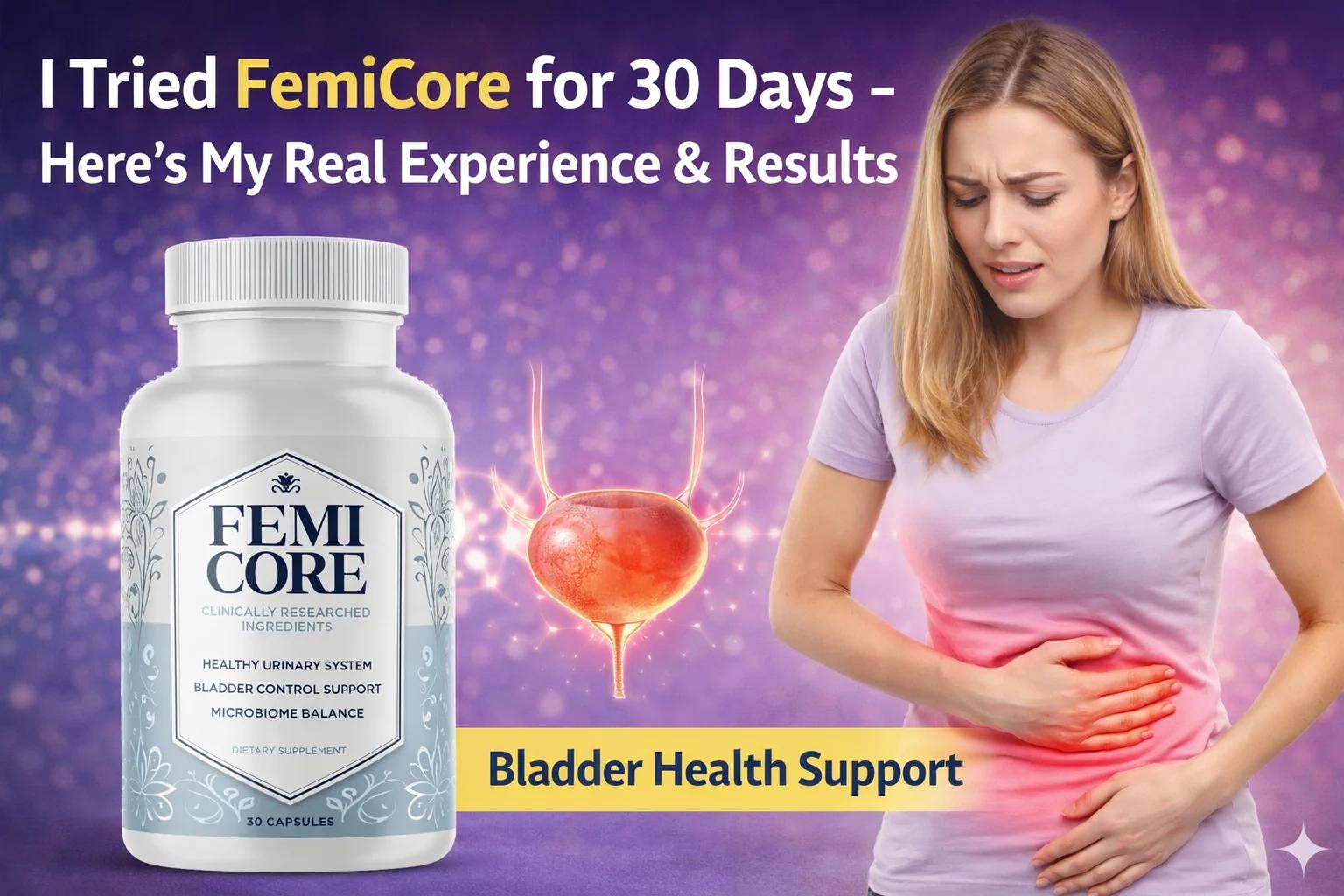 FemiCore - Natural Women's Energy & Hormonal Balance Support