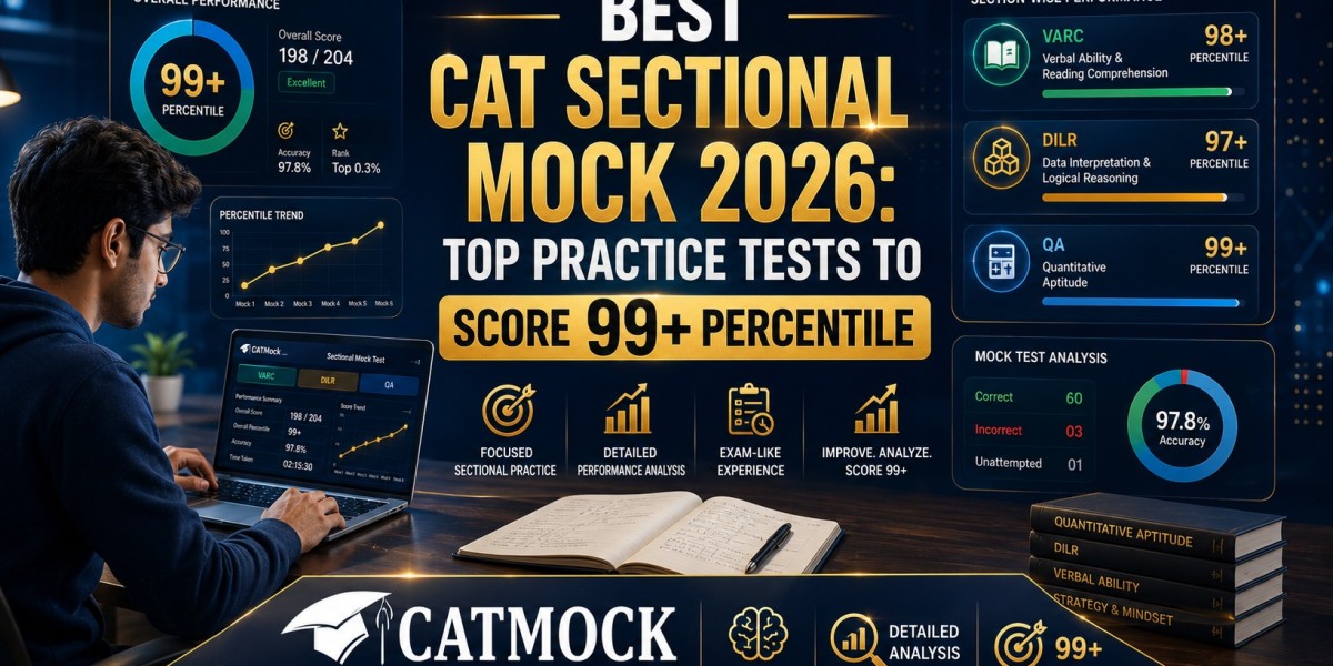 Best CAT Sectional Mock 2026: Top Practice Tests to Score 99+ Percentile