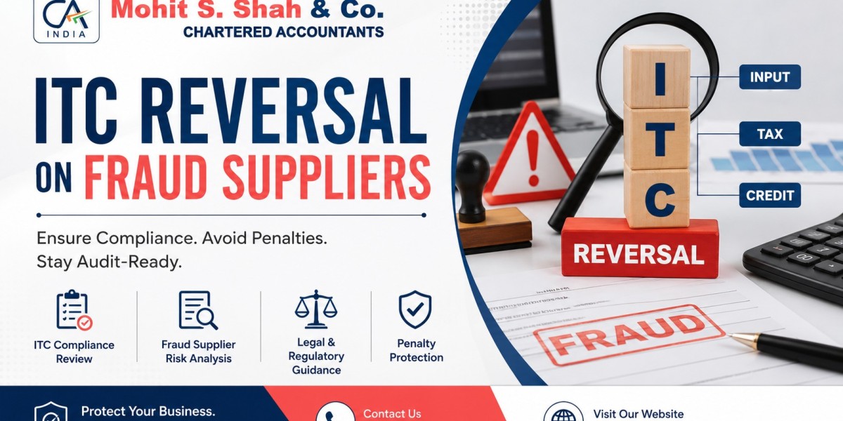 GST ITC Reversal on Fraud Suppliers | Expert Advice