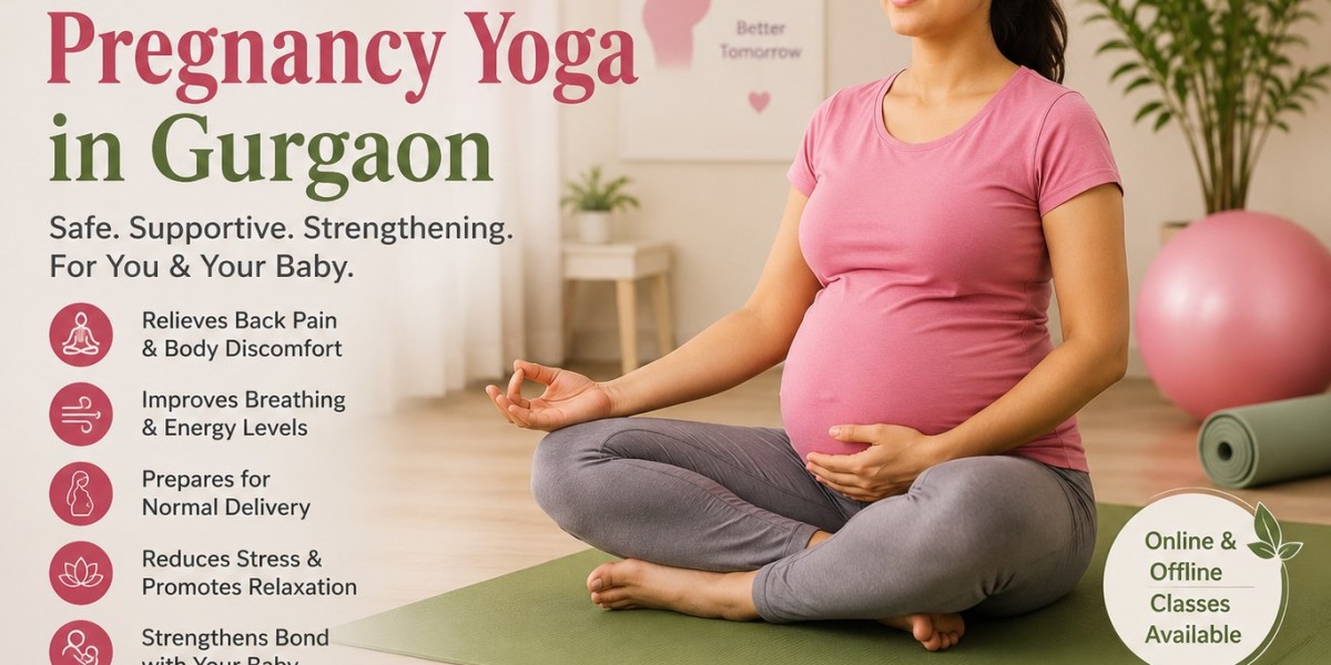 Pregnancy Yoga in Gurgaon: A Natural Way to Support a Healthy Pregnancy