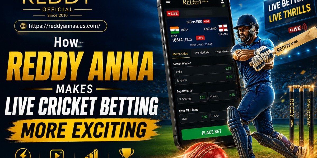 How Reddy Anna Makes Live Cricket Betting More Exciting