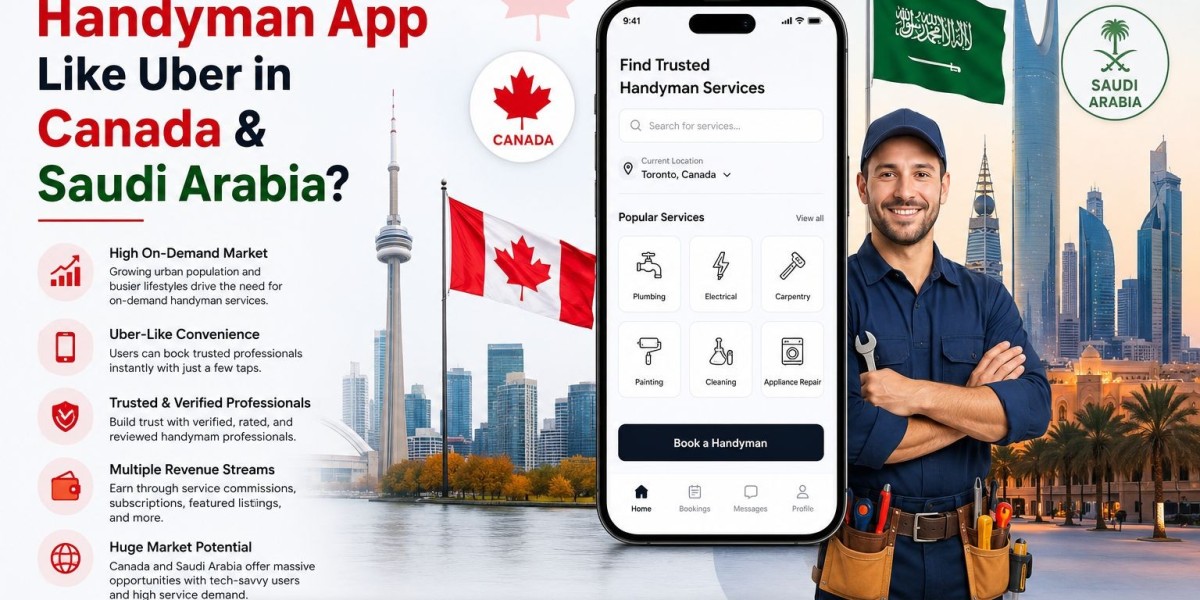Why Build A Handyman App Like Uber in Canada & Saudi Arabia?