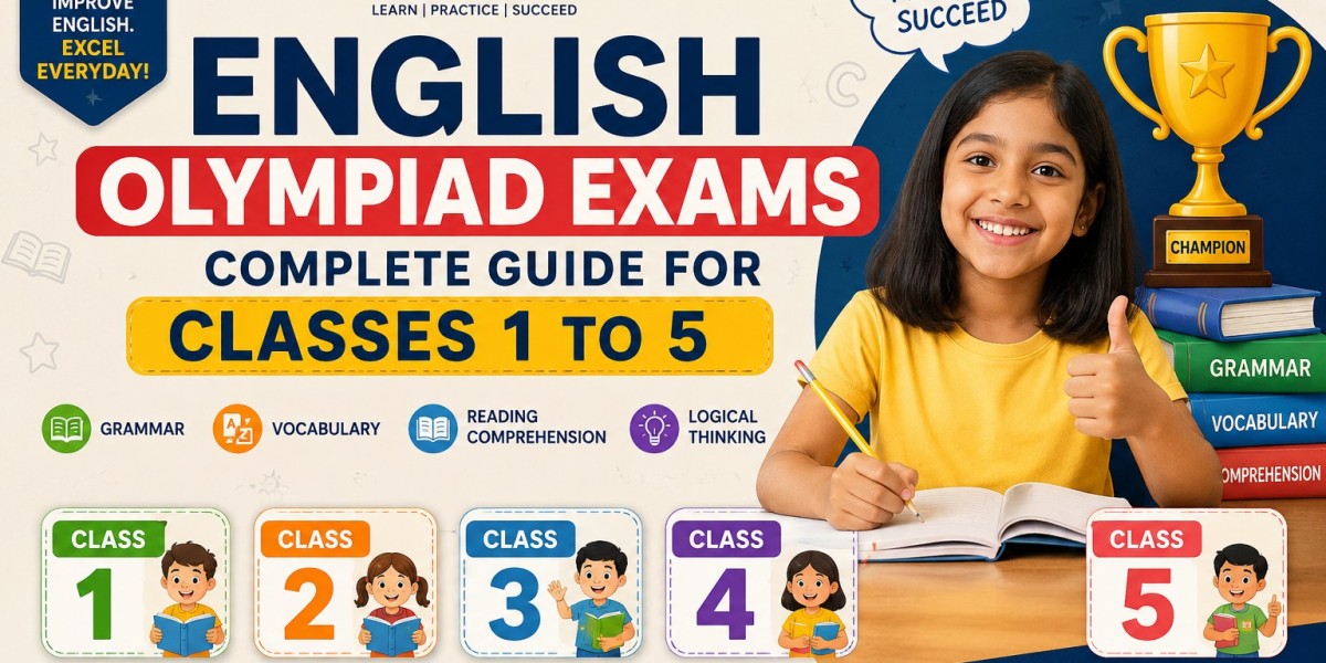 English Olympiad Exams – Complete Guide for Classes 1 to 5