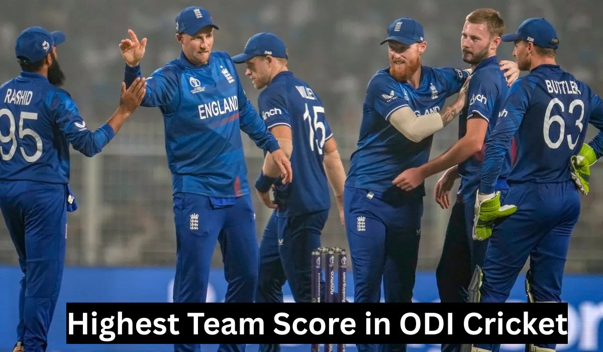 Highest Team Score in ODI – Top Records and Biggest Totals in One-Day Cricket