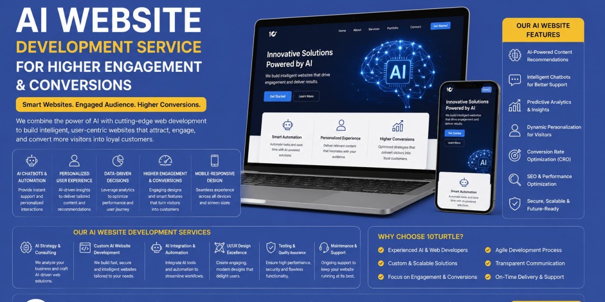 AI Website Development Service for Higher Engagement & Conversions