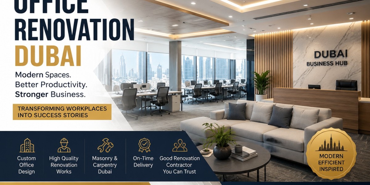 Office Renovation Dubai for Smart and Modern Workspaces