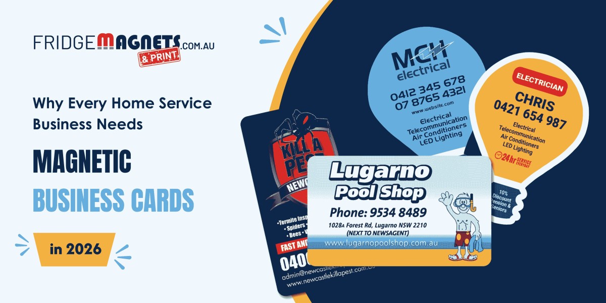 Magnetic Business Cards for Home Service Businesses