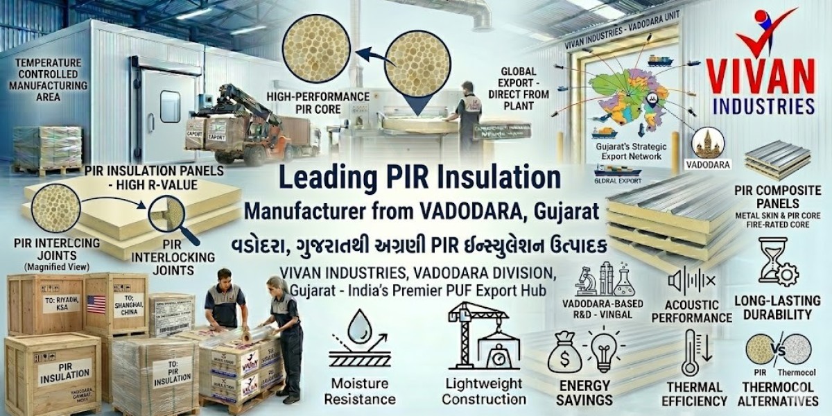 PIR Insulation Manufacturer Gujarat for Industrial and Cold Storage Applications