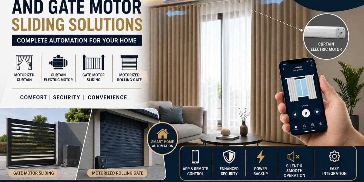 Motorized Curtain and Gate Motor Sliding Solutions: Complete Automation for Your Home
