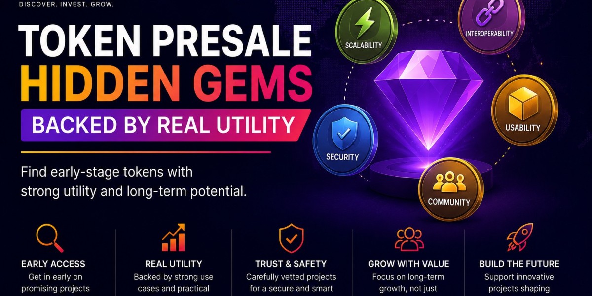 Token Presale Hidden Gems Backed by Real Utility