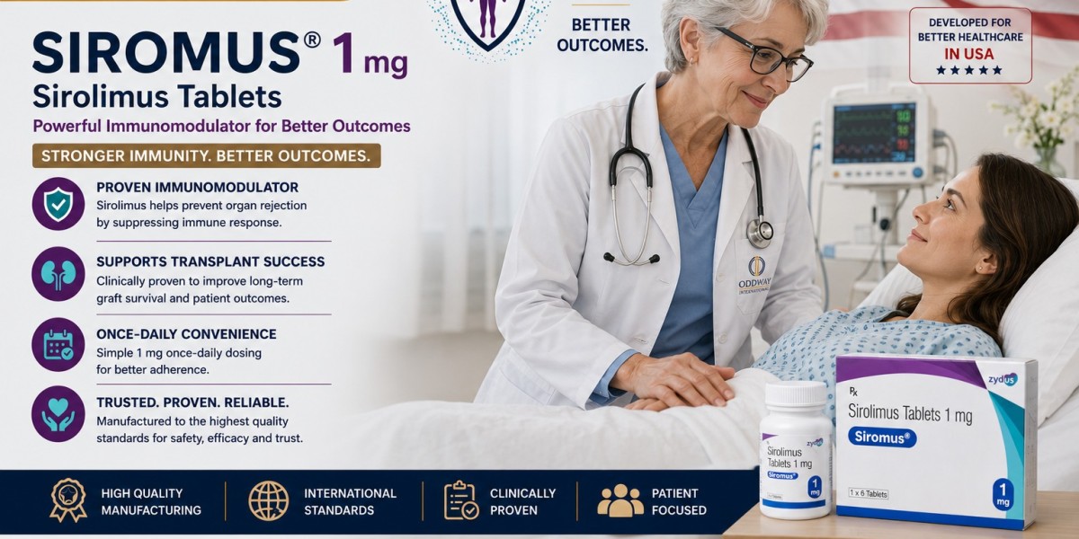 Sirolimus Tablets 1mg Distributor in USA - Oddway