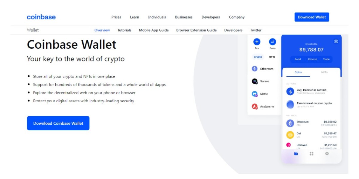 Coinbase Wallet: Guide to App, Extension and Self-Custody