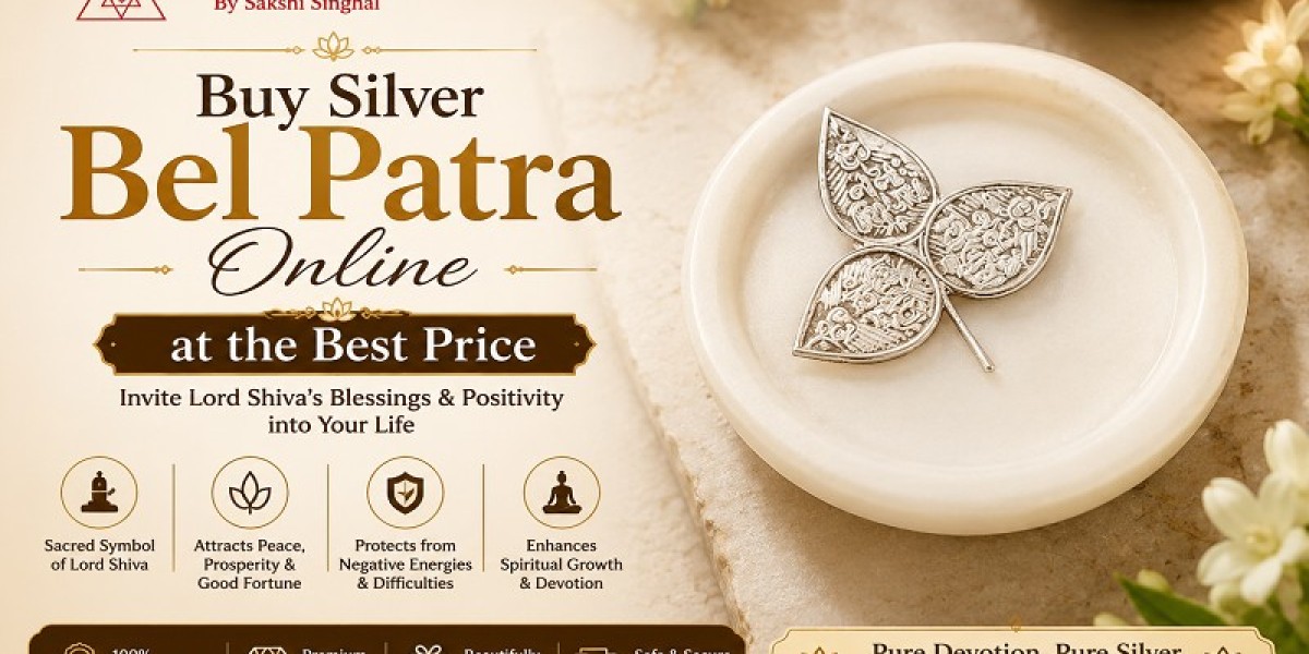 Buy Silver Bel Patra Online at the Best Price | The Stardust Studio