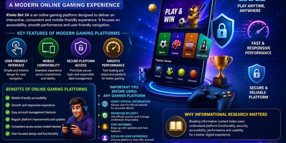 Khelo Bet 24 – A Modern Online Gaming Experience