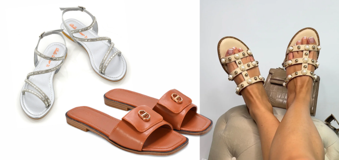 Flat Sandals for Women by XY London: Up to 50% Off Stylish Summer Picks - Pynck