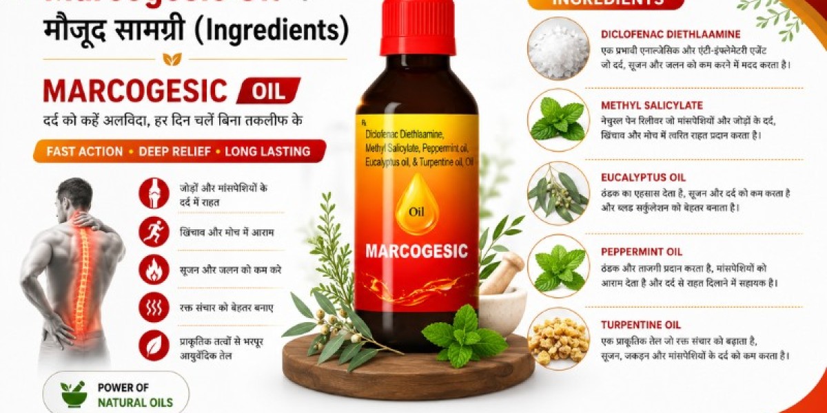 Marcogesic Oil | दर्द को कहें अलविदा, हर दिन चलें बिना तकलीफ के