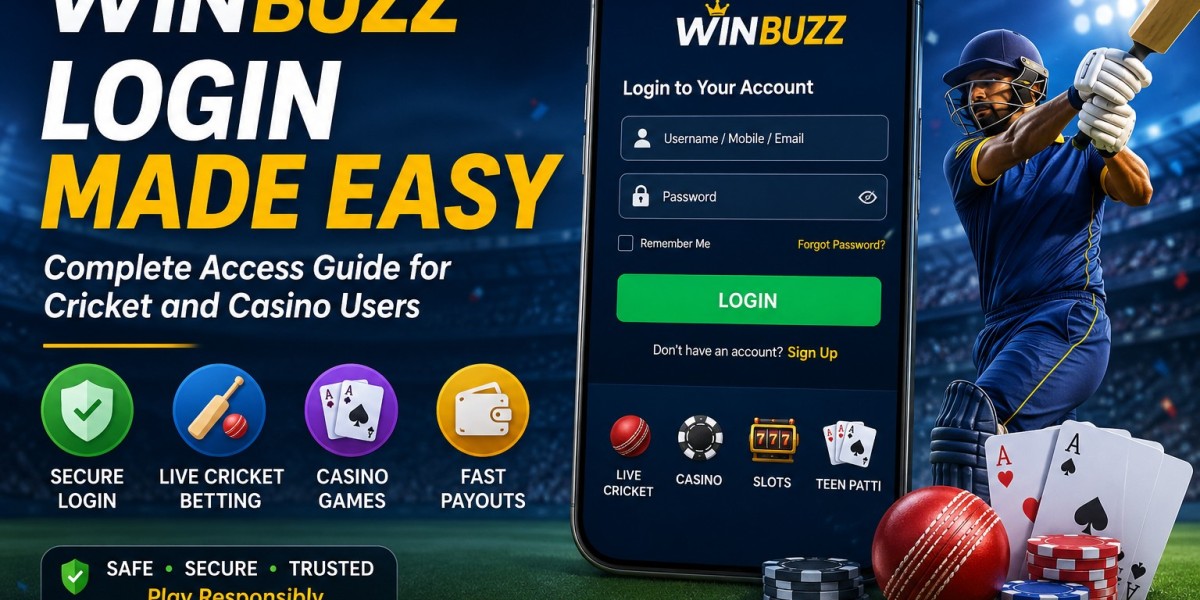 Winbuzz Login Made Easy: Complete Access Guide for Cricket & Casino Users