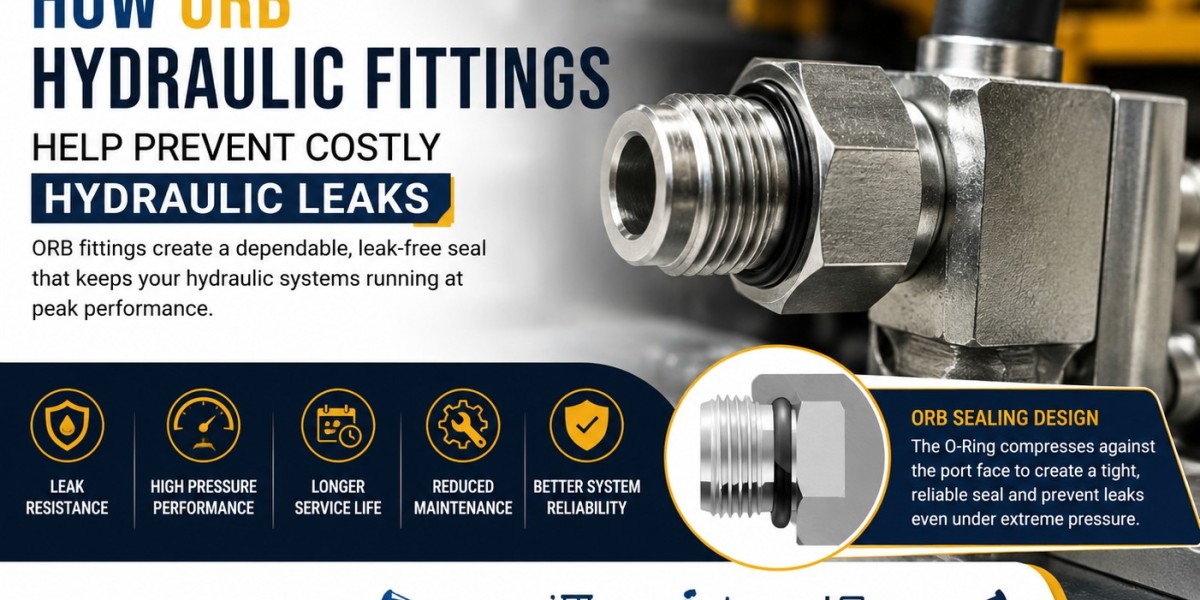 How ORB Hydraulic Fittings Help Prevent Costly Hydraulic Leaks