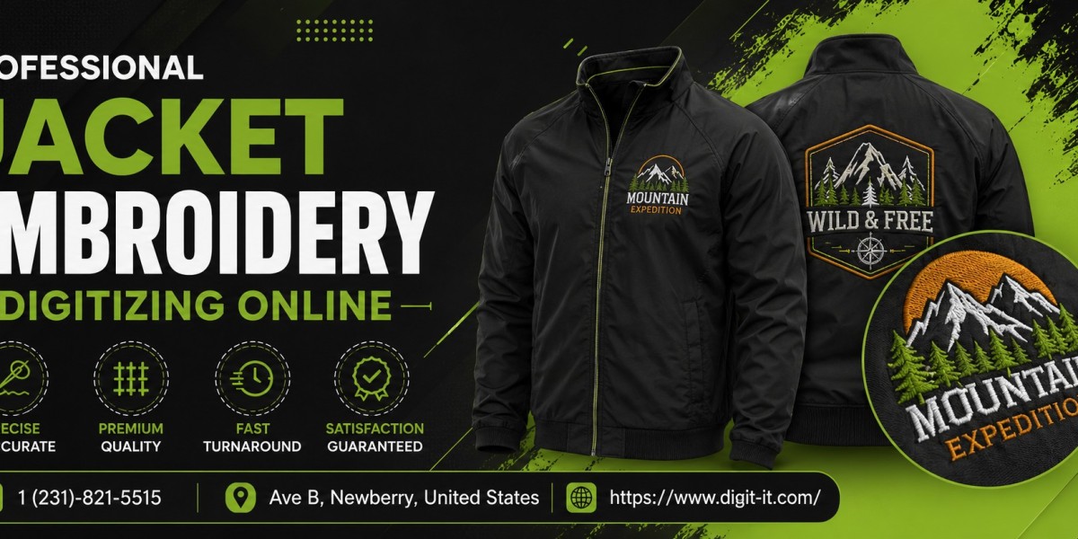 Boost Results with Online Jacket Embroidery Digitizing Company USA