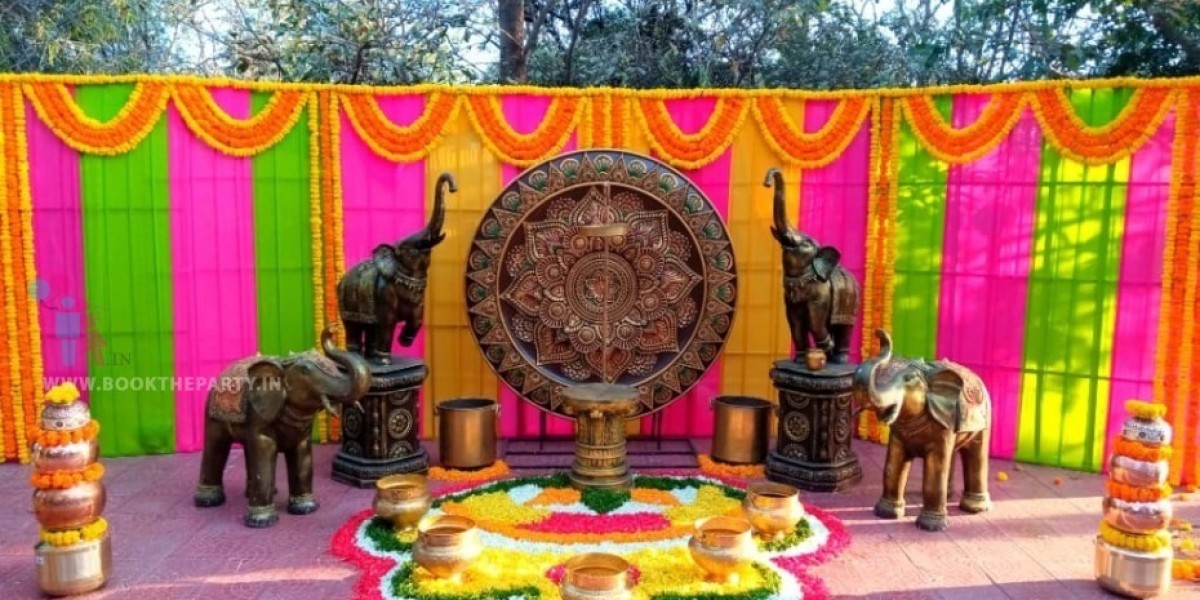 Mangala Snanam Decoration in Hyderabad: Make Your Wedding Ritual Truly Unforgettable with BOOKTHEPARTY