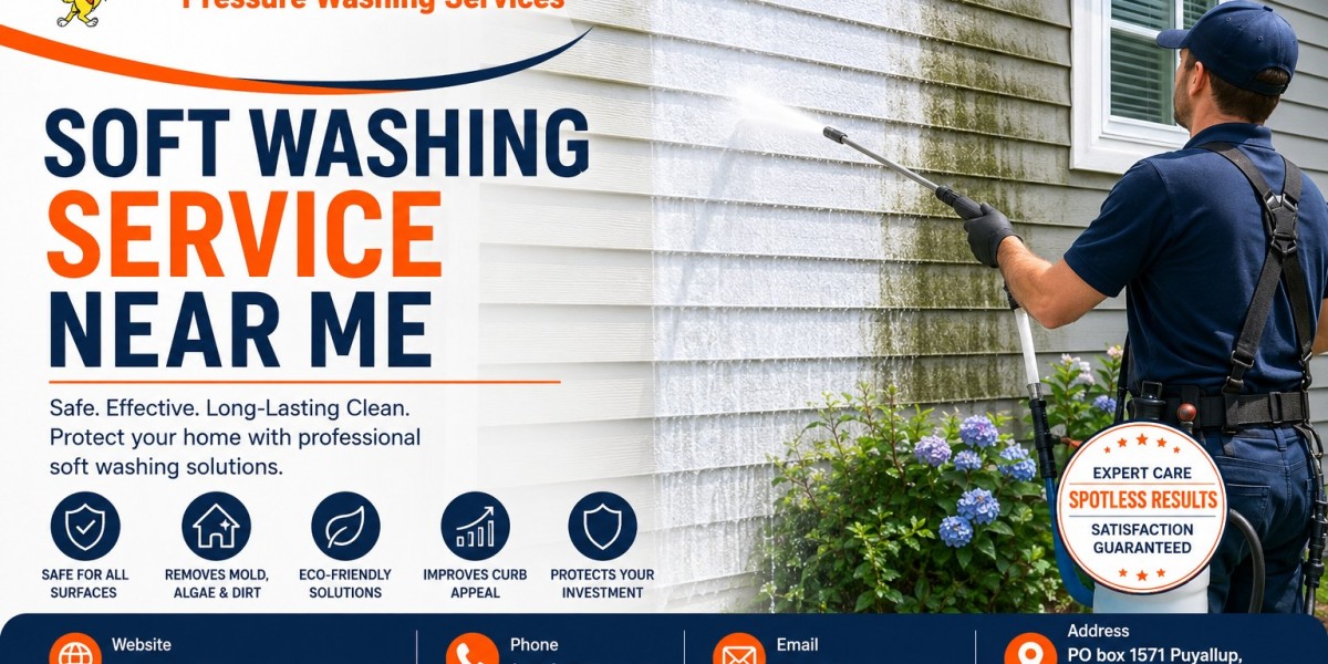 Soft Washing Service Near Me: The Safe, Effective Way to Restore Your Home's Beauty