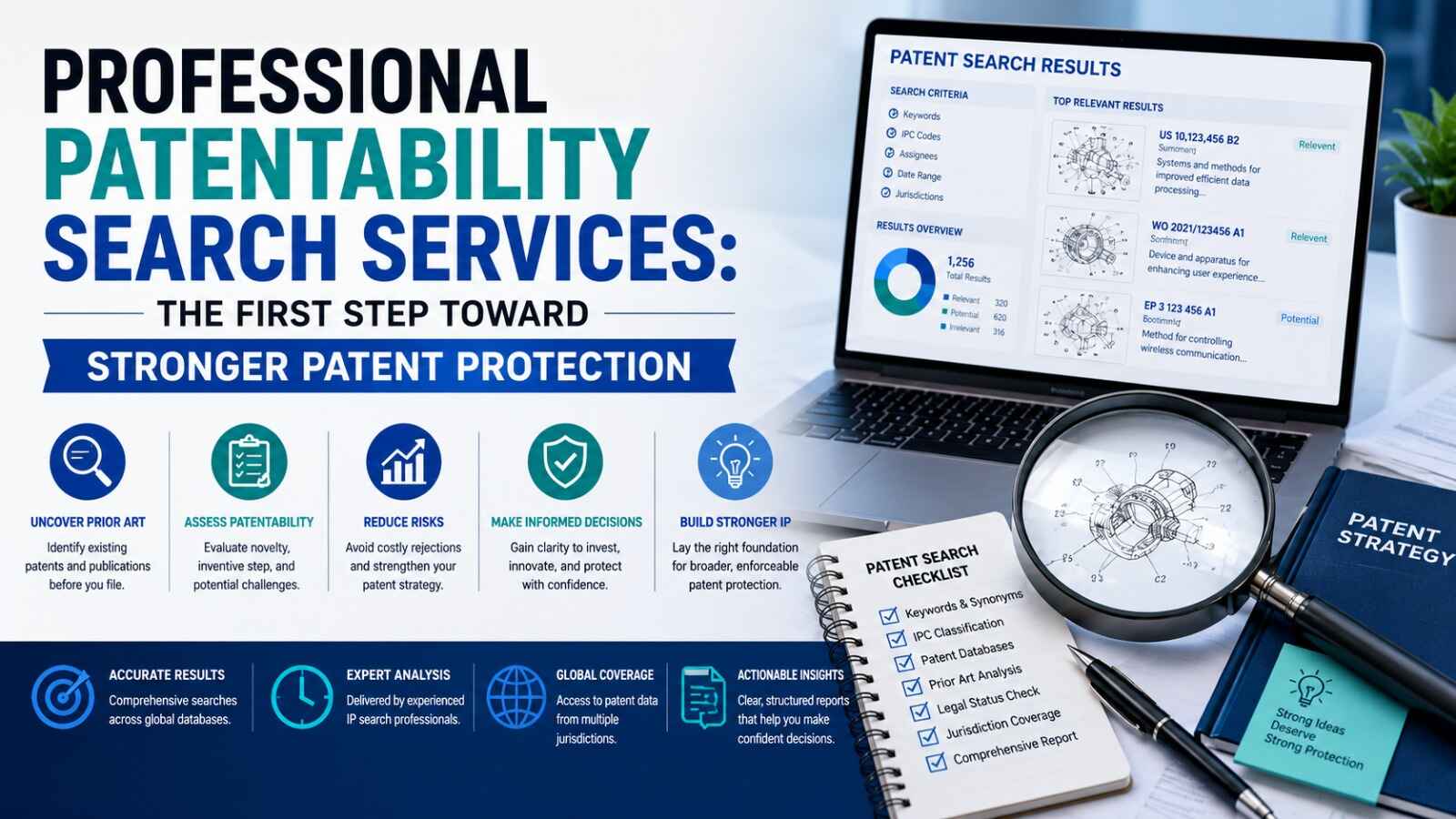 Professional Patentability Search Services for Inventors (
