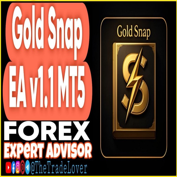 Gold Snap EA v2.0 MT5 + Presets (Works on Build 5836) | Forex Robot | MT5 Expert Advisor - The Trade Lovers