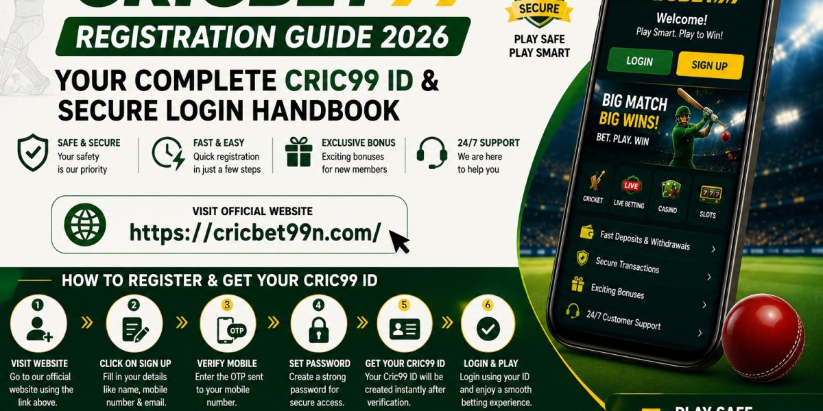 Cricbet99 Registration Guide 2026 - Your Complete Cric99 ID & Secure Login Handbook