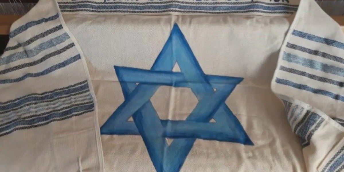 Tallit for the Jewish Wedding with Traditional Designs by Tallis-man
